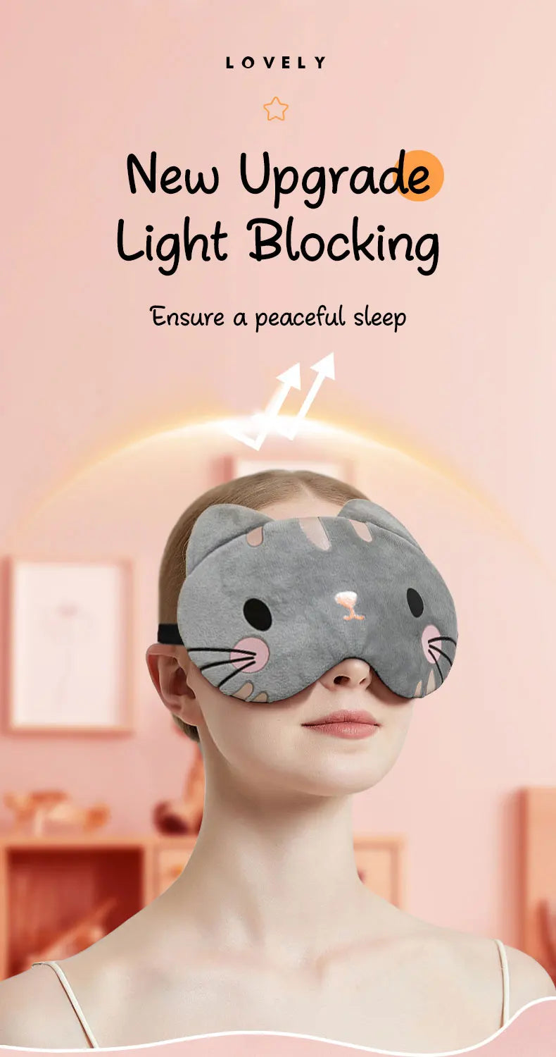 Sleeping Eye Mask – Travel & Relax Eyeshade for Women