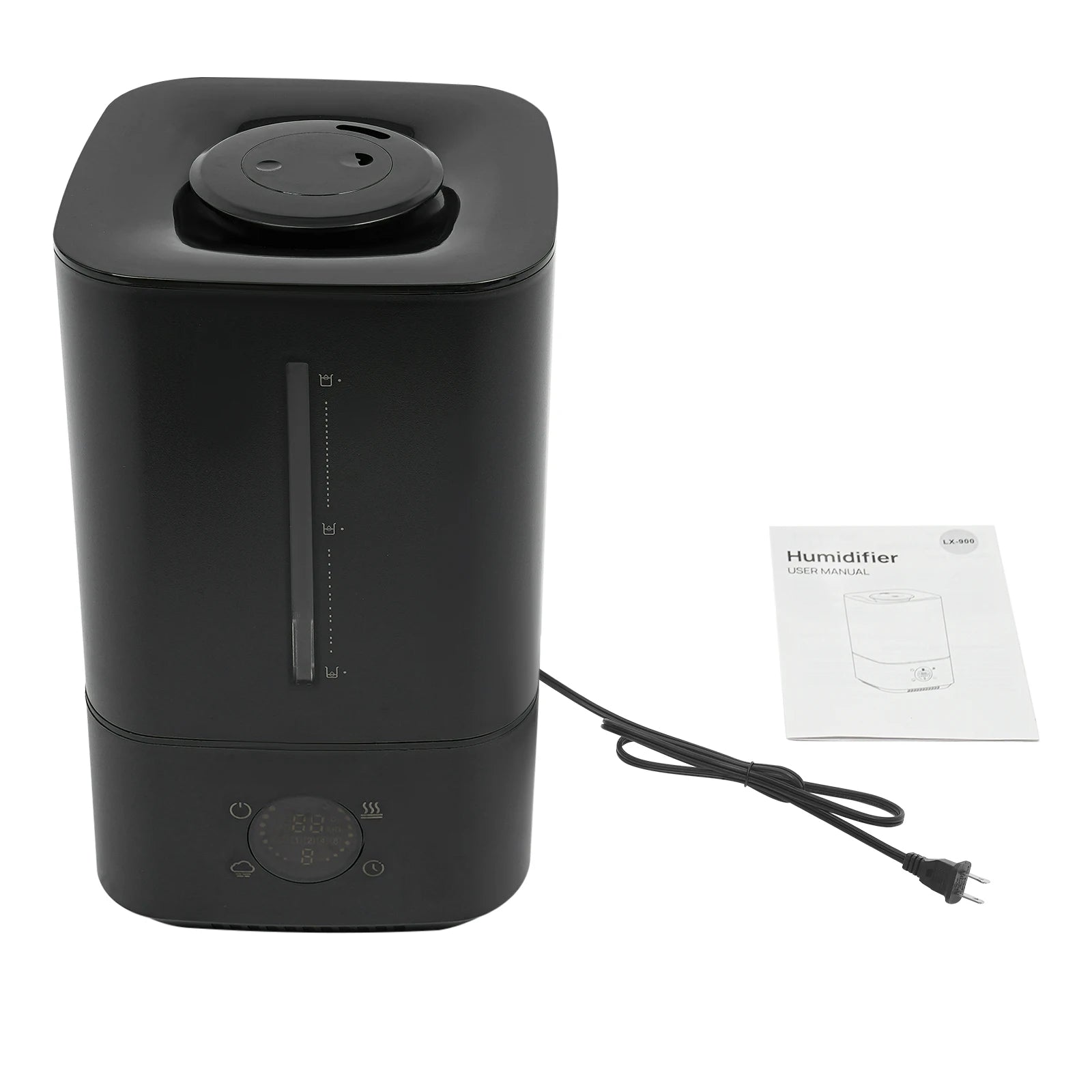 6L Touch Control Humidifier – Hot & Cold Mist with Adjustable Fog