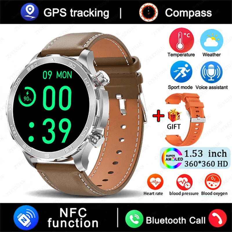 2025 GPS Bluetooth Call Smartwatch