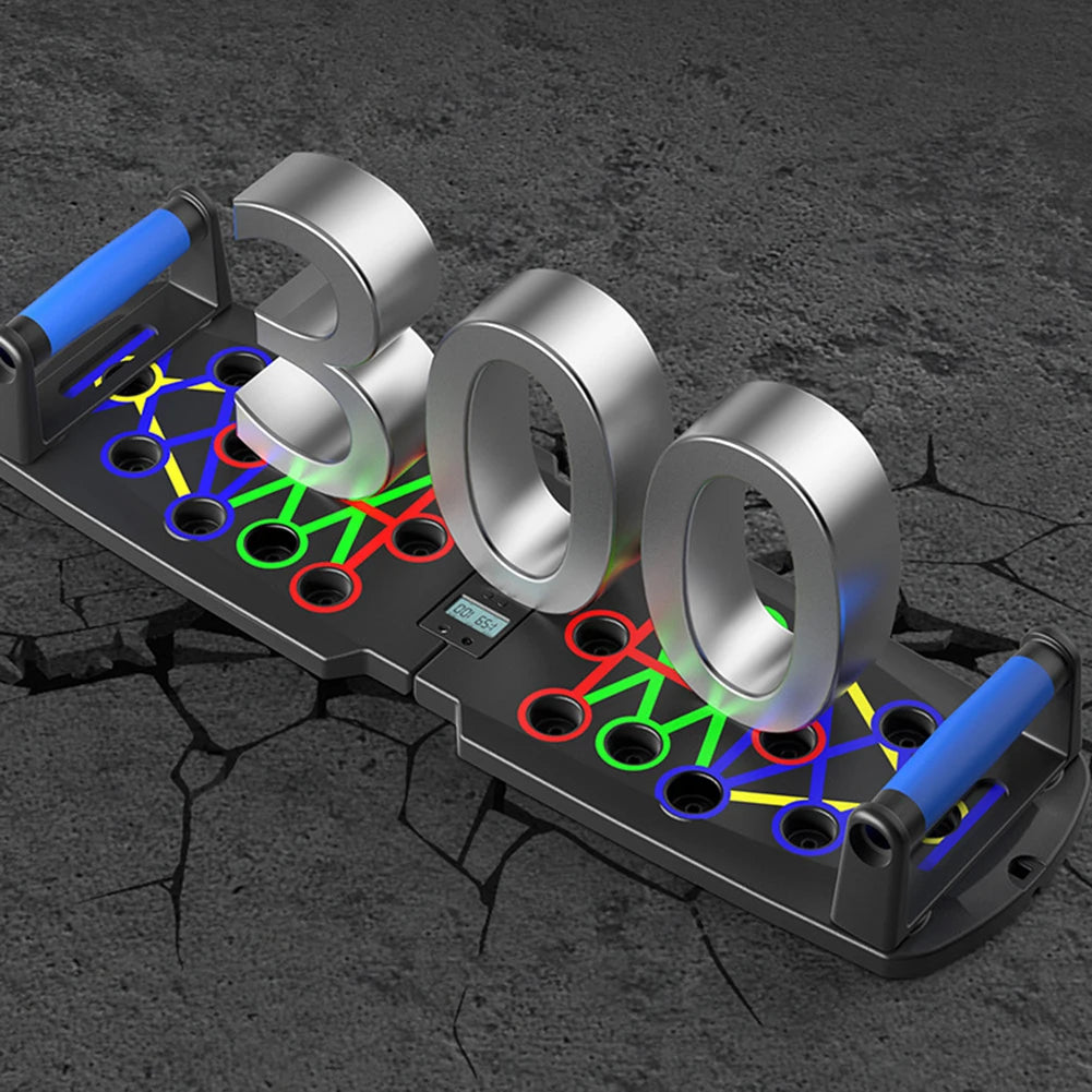 Foldable Push-Up Board – Multifunctional Portable Fitness Trainer