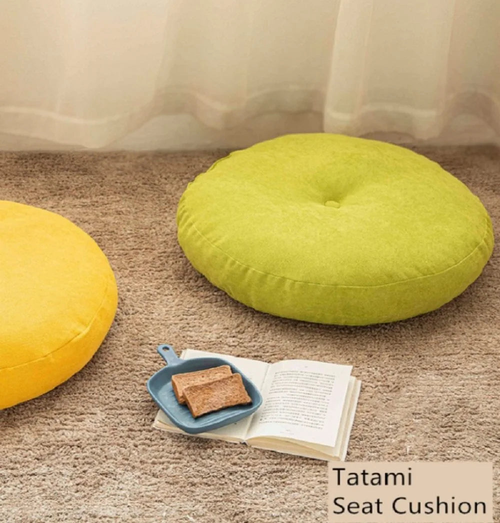 Round Floor Seat Pillow – Meditation & Yoga Cushion Pad