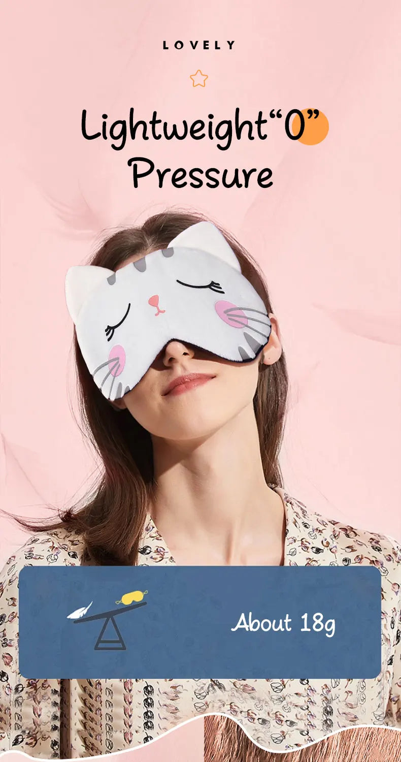 Sleeping Eye Mask – Travel & Relax Eyeshade for Women
