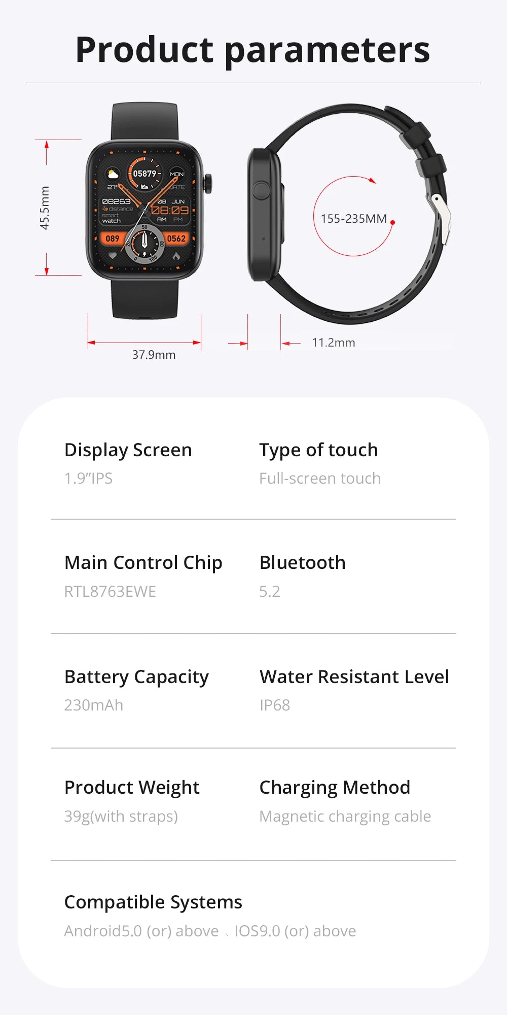 COLMI P71 Smartwatch – Voice Calling & Health Monitoring