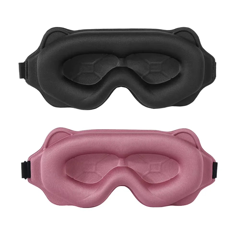 3D Memory Foam Sleep Mask – Light Blocking Eyeshade