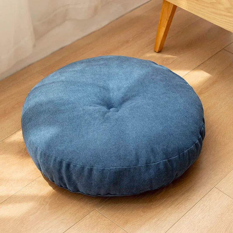 Round Floor Seat Pillow – Meditation & Yoga Cushion Pad