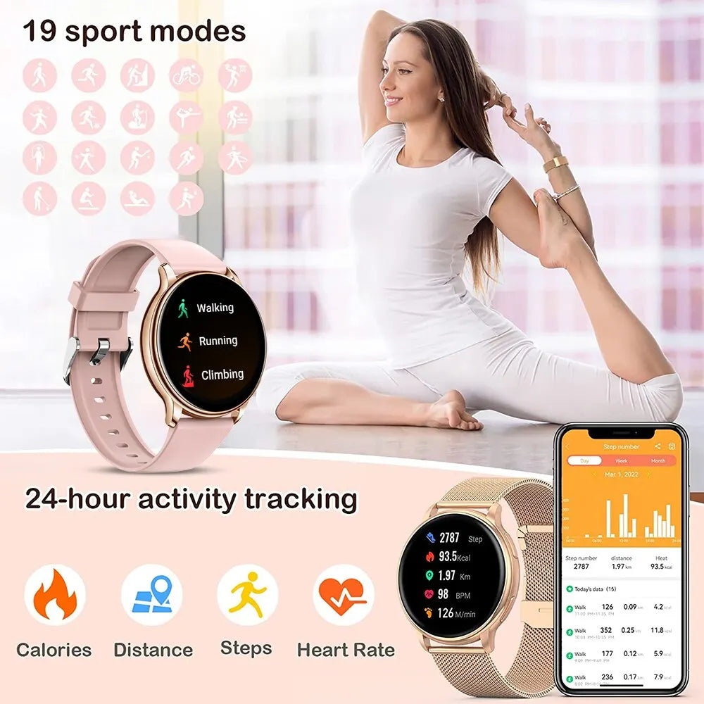 MEVADEN Y22 Smart Watch – Bluetooth Call & Fitness Tracker