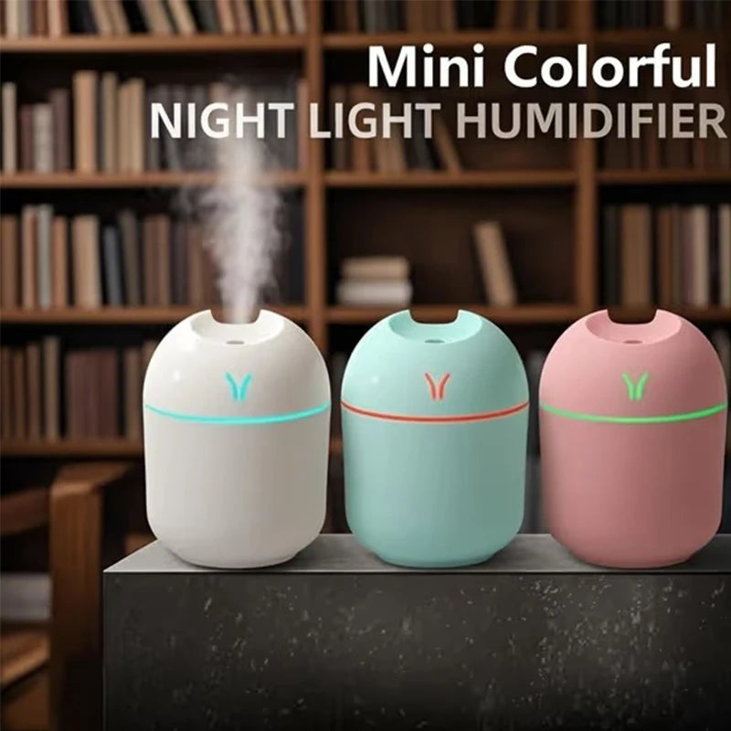 Portable Mini Humidifier & Essential Oil Diffuser