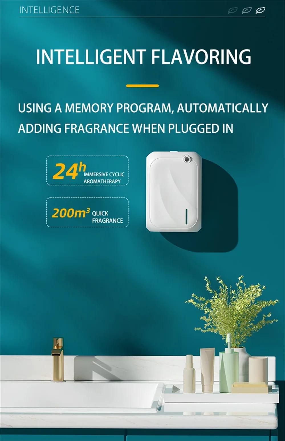 Smart Aroma Diffuser Scent Machine