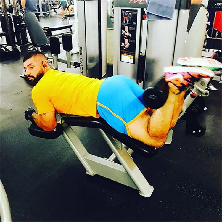 Men’s Summer Fitness Shorts – Breathable Mesh Running Pants