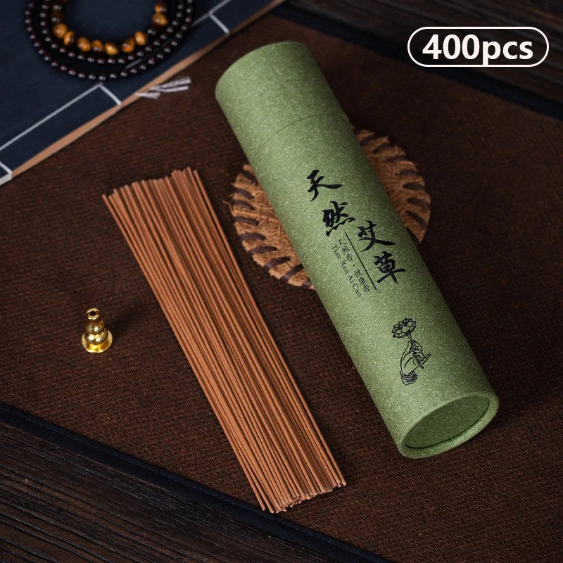 400pcs Natural Sandalwood Incense Sticks – Prayer & Meditation