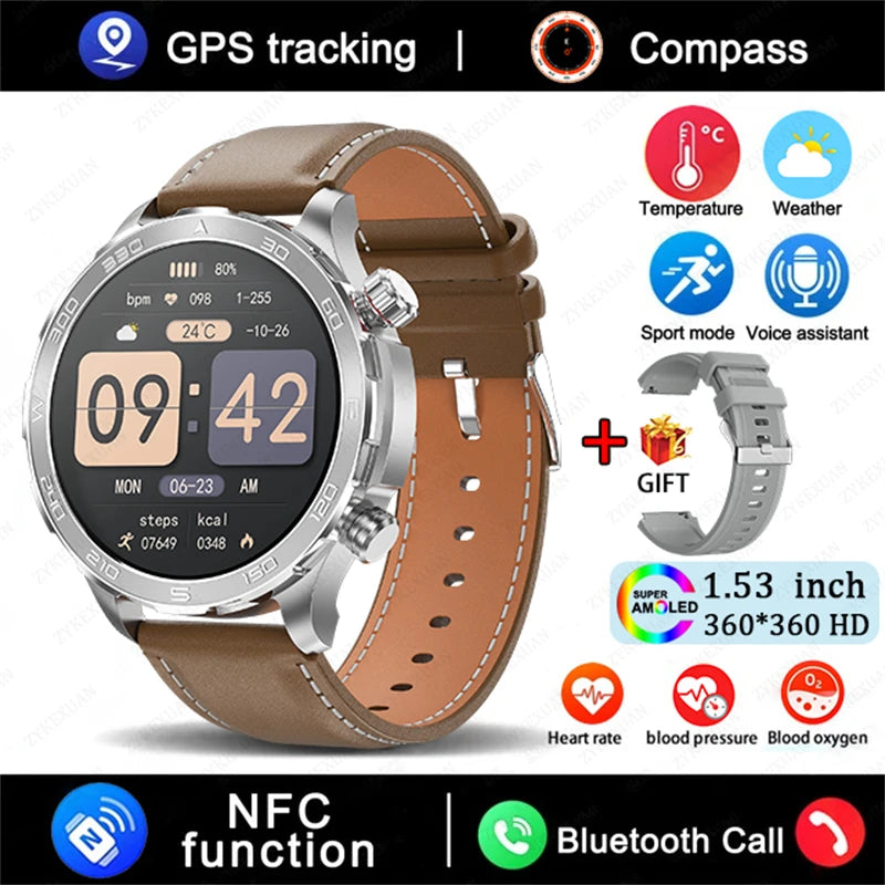 2025 GPS Bluetooth Call Smartwatch